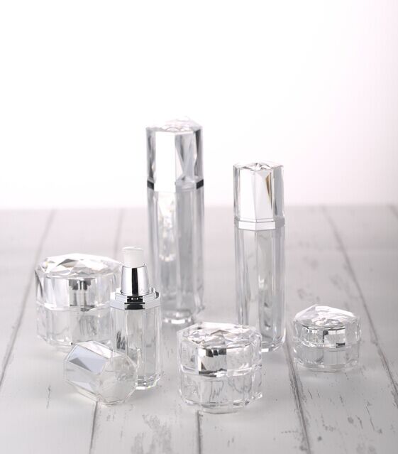 RL44 Polygonal Acrylic Cosmetic Packing Set