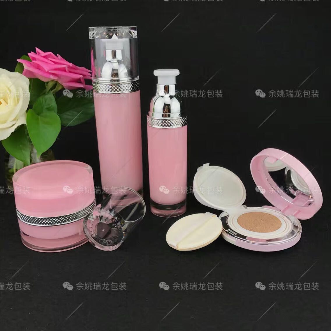 RL39 Sunflower Acrylic Cosmetic Packing Set
